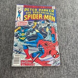 Marvel, Peter Parker The Spectacular Spiderman "Cyclone Strikes" #23